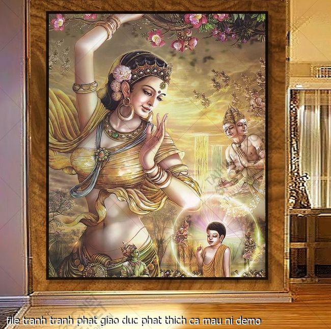 file tranh tranh phat giao duc phat thich ca mau ni
